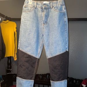 Adika Jagger Denim Cargo Pants Joggers